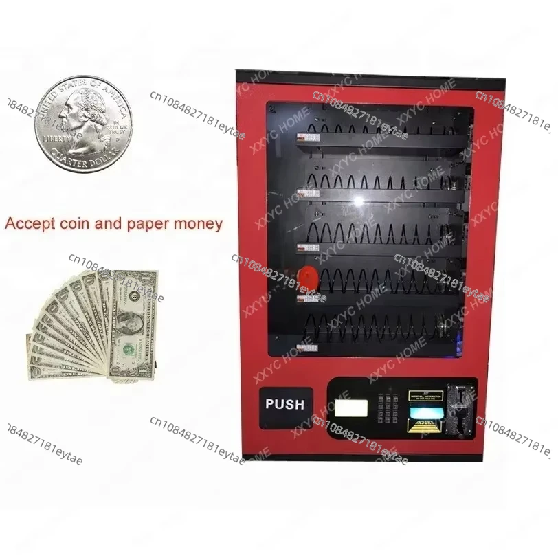 Best Selling Products 24H Coin-Operated Small Laundry Soap Dispenser Vending Machine Small Items Vending Machine