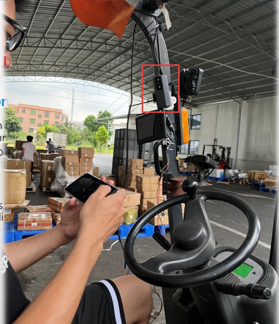 AI لرافعة شوكية تدعم DSM Face ID 2CH Dash مع 4G GPS WIFI 1080P H.265 #6