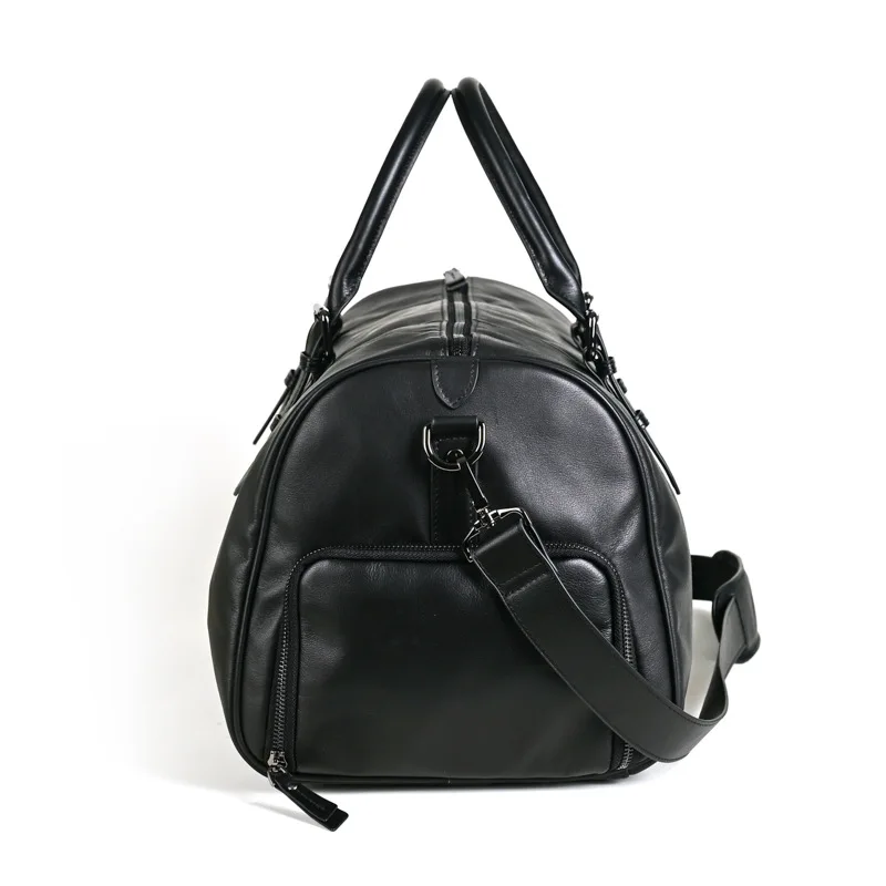 LD-Business luggage bag Multifunctional portable travel fitness bag Large capacity European and American retro new leather bag