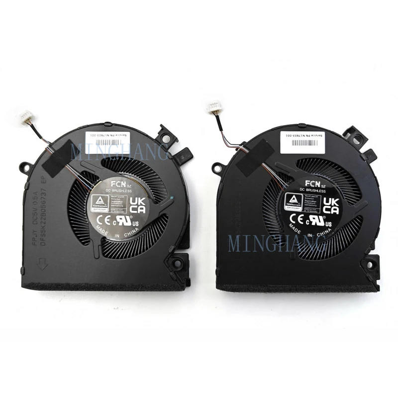 M  New for HP Victus 15-FA 15-FA0031DX 15-FA1093DX TPN-Q278 TPN-Q279 CPU & GPU Fan