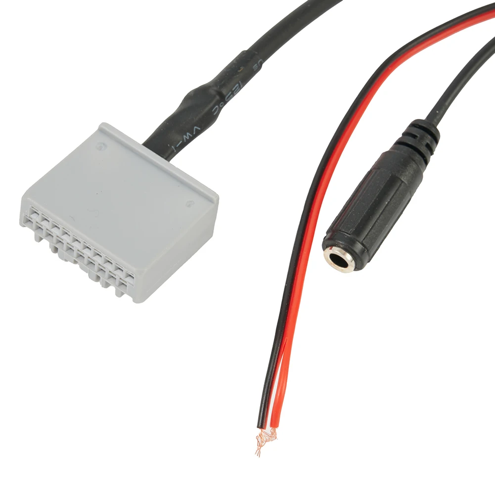 

Sound Mic Adapter Microphone Auxiliary Cable Adapter Tool Truck Improving Interior Plastic Set Vehicles 1Pc Auto