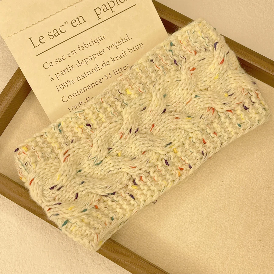 TRALOW warme winterhoofdbanden - dikke gebreide oorband haaraccessoires koud weer uitrusting, stijlvolle hoofddeksels, zachte textuur voor sport