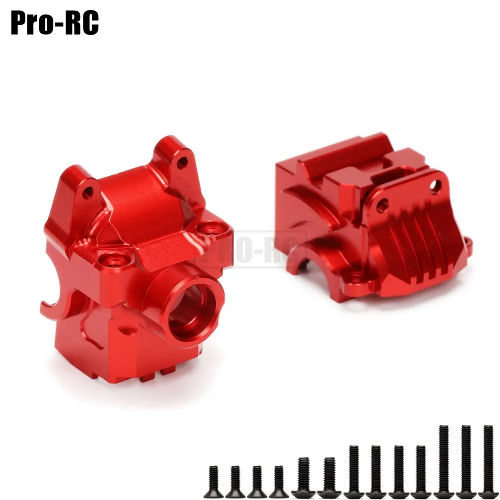 Aluminum 6880 6881 Housings Differential Front  & Rear Gearbox Case Fit 1/10 TRAXXAS Rustler Slash VXL Hoss XO-01 Rc Car Parts