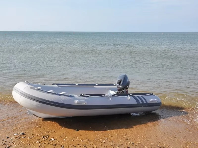RY-AL300 3M Long Aluminium Hull Rigid Inflatable Boat (RIB) with PVC/Hypalon Tubes for Lakes & Rivers