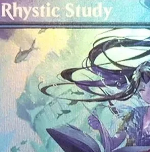 Rhystic Study M Proxy black Top High Quality Proxy Playing Cards Board deck Game Collection Trading Cards