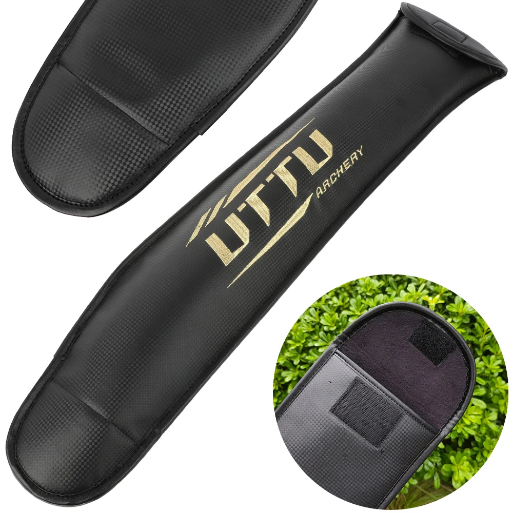 

1 шт., сумка для подъема лука, защитный чехол из искусственной кожи, изогнутая ручка для лука, охотничье снаряжение для стрельбы из лука