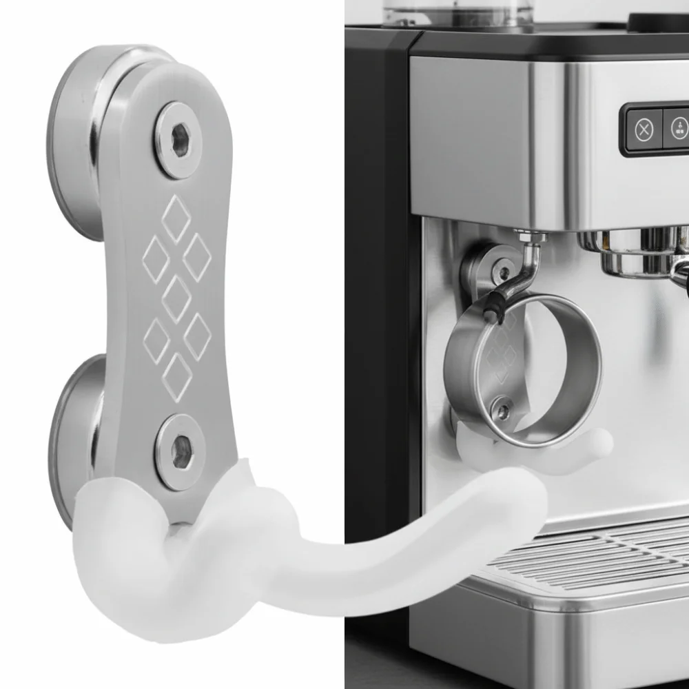 Super Strong Suction Magnetic Portafilter Holder Wall Mount Impact Resistant Coffee Machine Tools Silicone Reusable