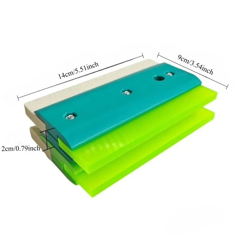 Wool Sscraper Blades Single Side Wool Squeegee Tool Car Wrap Tool Fiber Wrapping Scraper Tools Solar Film Scraper - Scraper For