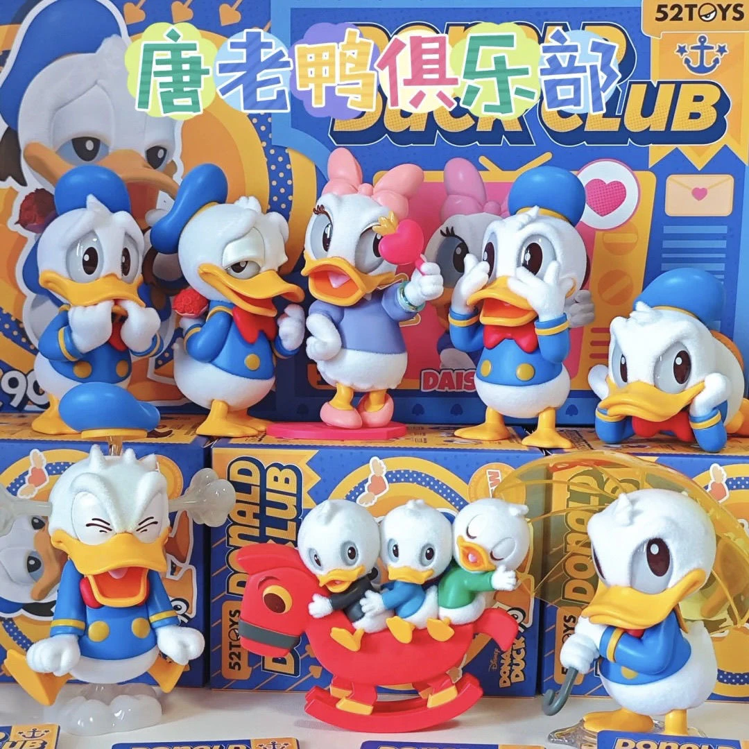 Original Disney Blind Box Donald Duck Club Series Donald Duck 90th Anniversary Mystery Boxes Kids Christmas Gift