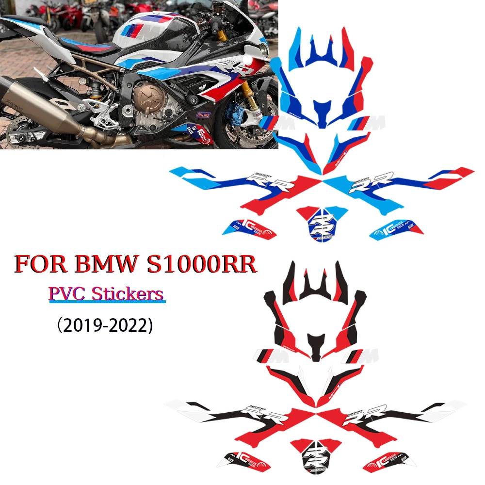 

For BMW S1000RR S 1000 RR S1000 M M1000RR Motorcycle Protector Tank Knee Pad Grips Gas Fuel Oil Stickers Decals 2019 - 2022