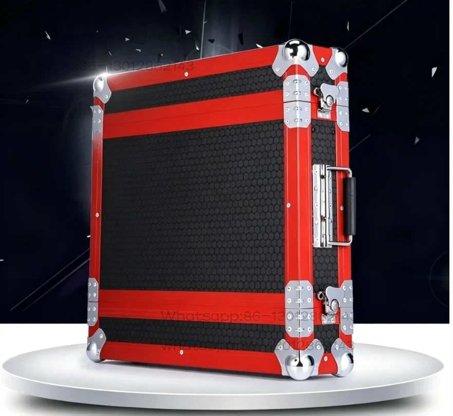 Nice product 2U large-screen sending card, video processor air case, suitcase, performance digital power amplifier case