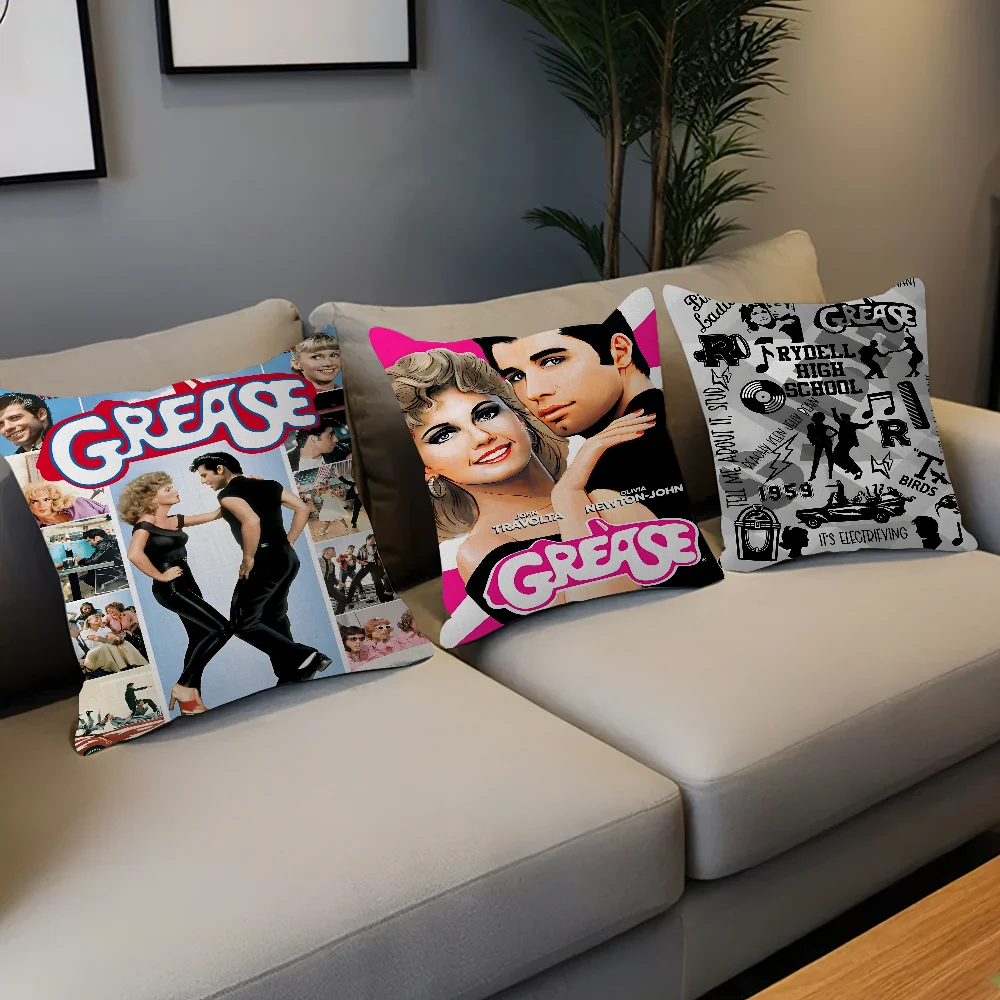 Grease Movie Personalized picture text home decorative pillows Household Gifts 45x45cm