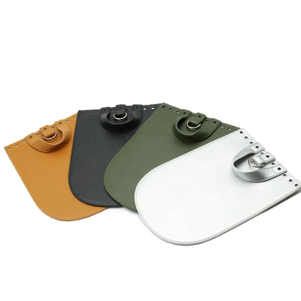 

1Set PU Bag Bottom Shaper Pad DIY Backpack Material Kit Shoulder Straps Drawstring Lock Buckle Fish Mouth Buckle Durable