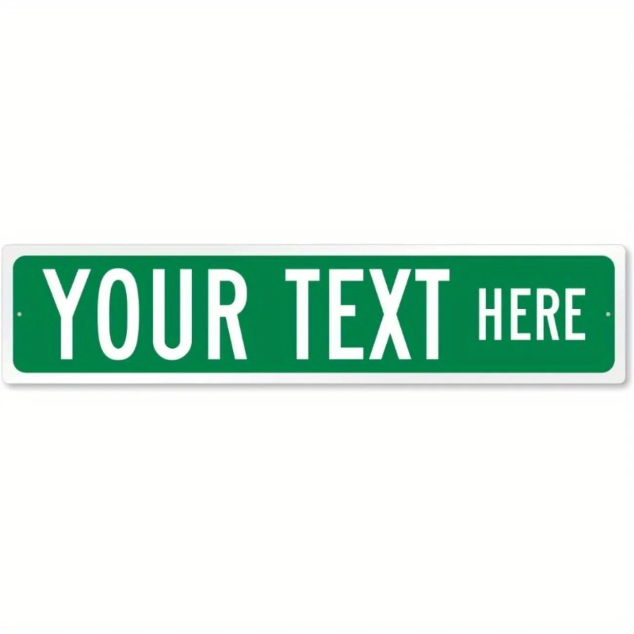 Benutzerdefiniertes Straßenschild – personalisiertes Aluminium-Metallschild (anpassbarer Straßenname), ideal für Zuhause, Outdoor, Wanddekoration und Outdoor.