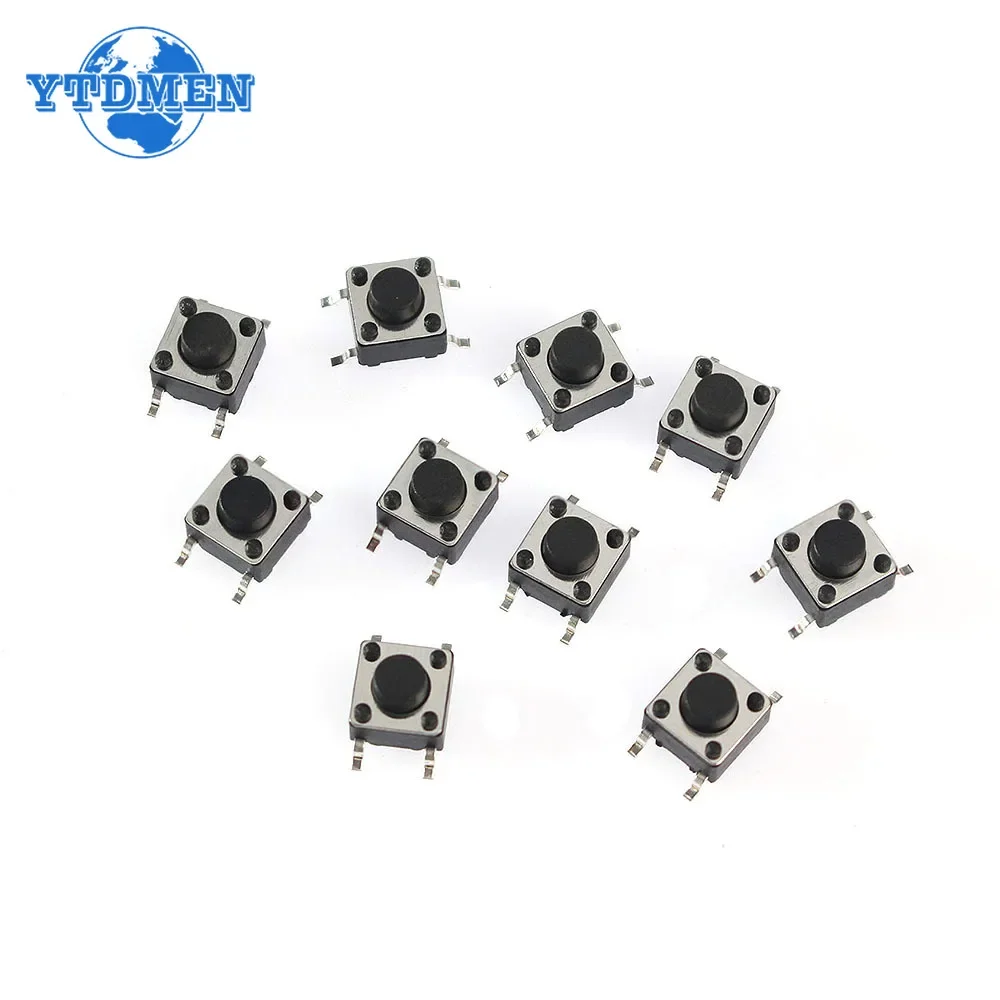 250pcs 25 Types Switchs Tactile Push Button Switch Kit Car Remote Control Keys Button Touch Microswitch Mixed Pack Kits