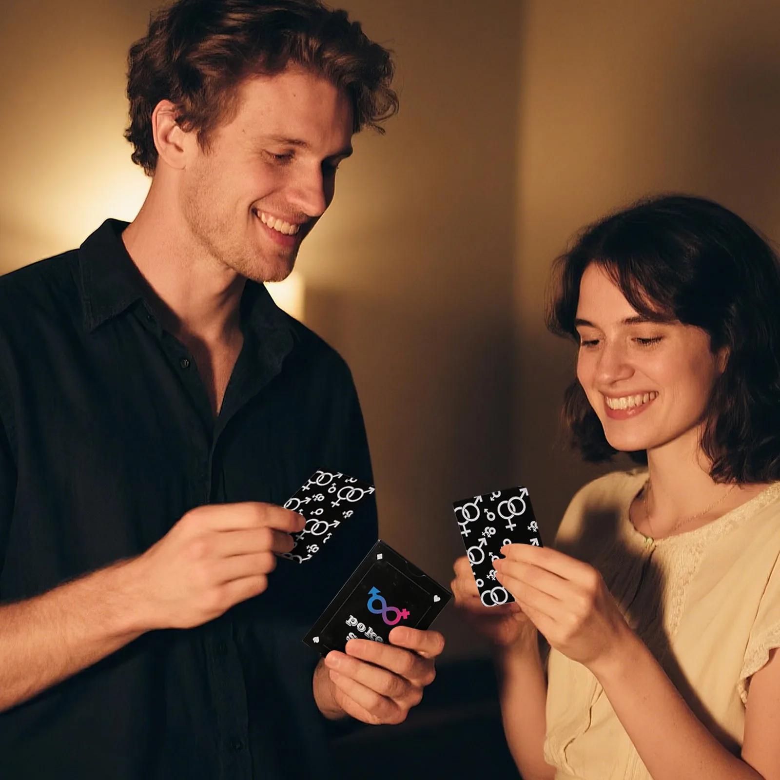 بطاقة وضعية جنسية للزوجين البالغين، بطاقة ممتعة، لعبة غرفة نوم للزوجين المجنونين، تعزز العواطف وهدية الرغبة