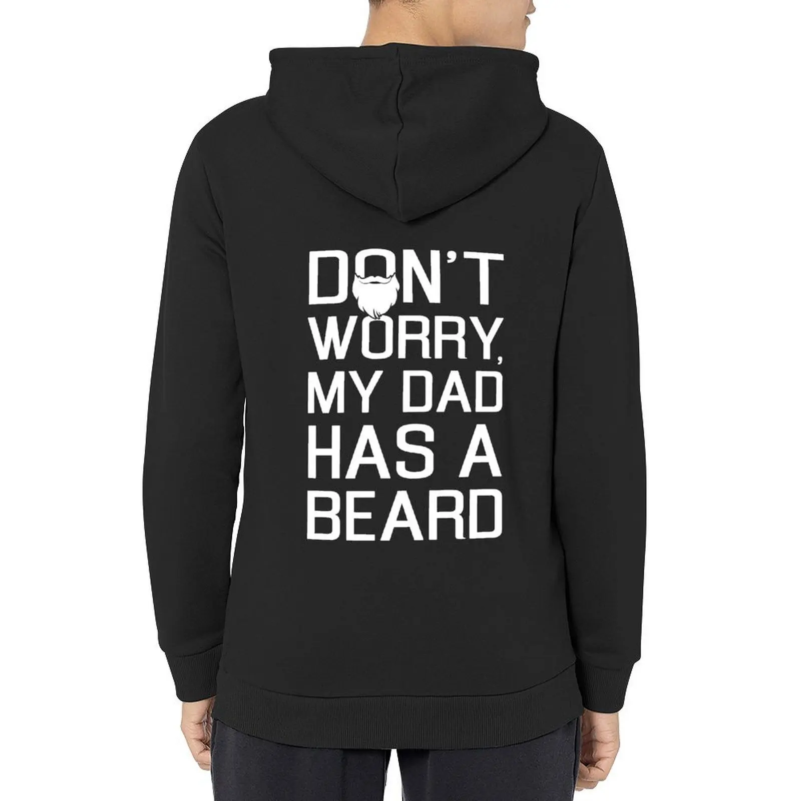 

Don't Worry My Dad Has a Beard Hoodie men's autumn clothes autumn clothes mens clothes fashion men hoodies and sweatshirts new