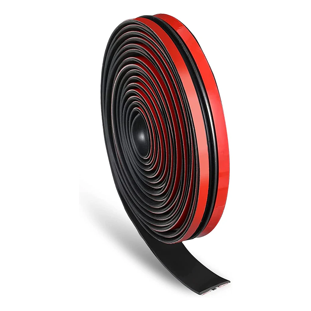 

16-футовые резиновые уплотнительные ленты для переднего ветрового стекла автомобиля, двери грузовика, окна приборной панели, уплотнитель, шумоизоляционная наклейка