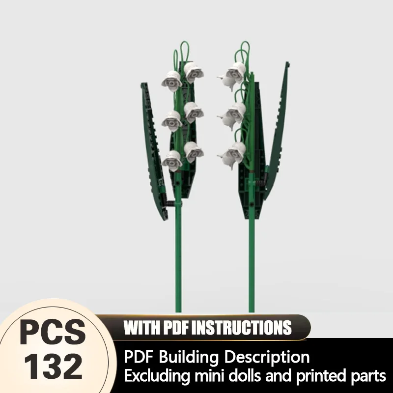 

Creators Plant Series Model MOC Building Bricks Mayflowers Modular Technology Gifts Holiday Assemble Children Toys Suit