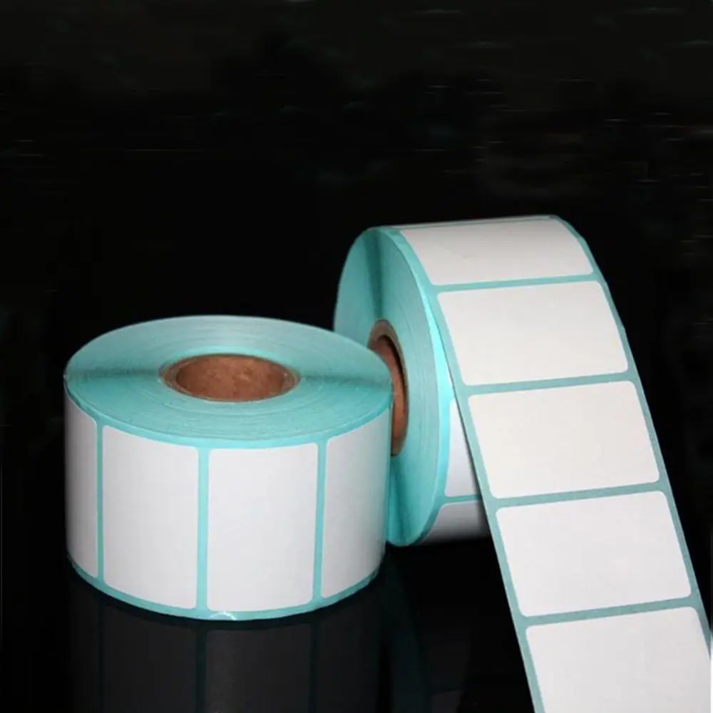 700 قطعة/لفة 20*10 مللي متر لاصق ملصق حراري ورقة سعر السوبر ماركت تسمية فارغة الطباعة المباشرة مقاوم للماء #2