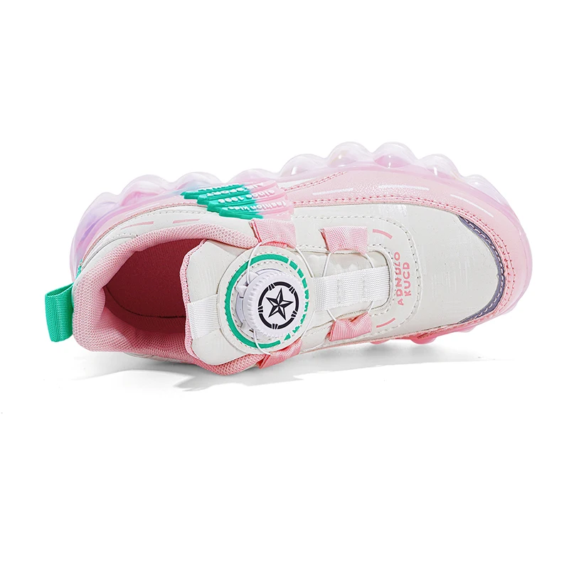 Neue rutschfeste Kinder-Turnschuhe aus Leder für Mädchen im Alter von 5 bis 16 Jahren, lässige Wanderschuhe, rutschfeste Kinder-Jungen-Sport-Lauf-Sneaker – Detail 19