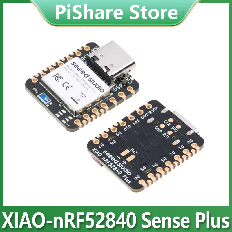 

XIAO-nRF52840 Sense Plus 20GPIOs BLE Sense Tiny SuperMini Onboard Mic/Sensor For Seeed StudioFor Arduino