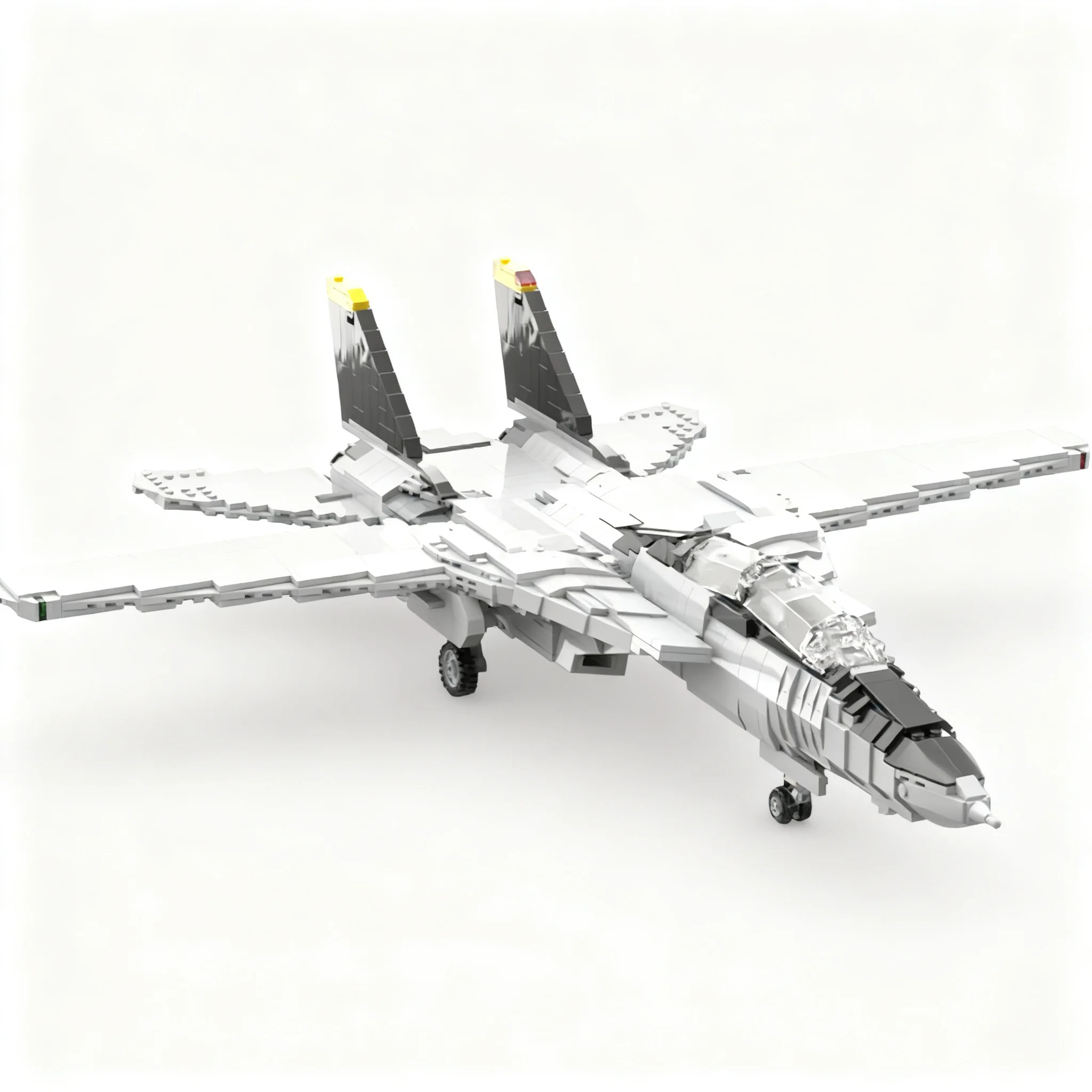 1406pcs MOC Creator Creator Expert F-14 Tomcat Model Building Blocks Toy Construction Christmas Gift Display Collection Idea