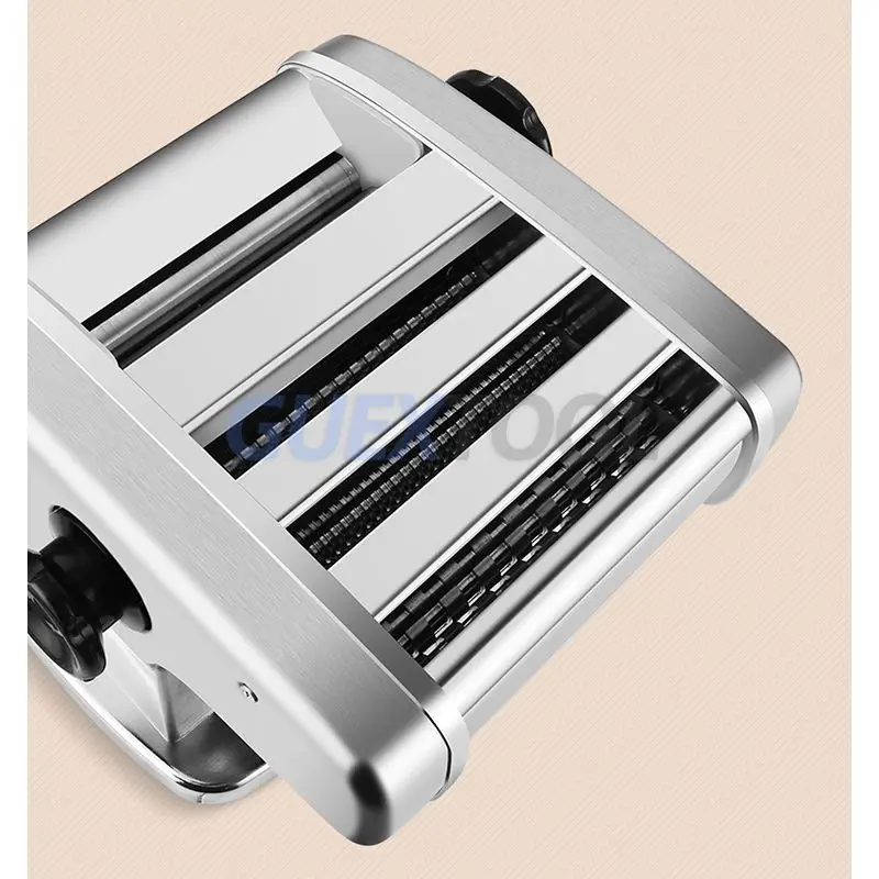 Stainless Steel Electric Italian Noodle Making Machine Slicer Dumpling Press Noodle Machine Italian Noodle Drum Hanger Dough Cut