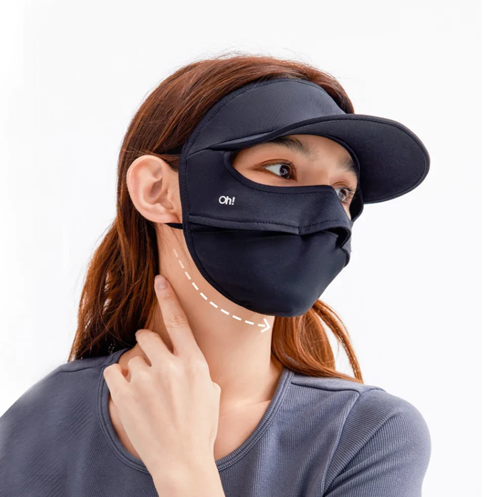 Ohsunny Golf Sonnenschutz maske Unisex Sommer Kühl faser Gesichts masken Sonnenschutz UV-Blockierung Sonnenschutz abdeckung upf50