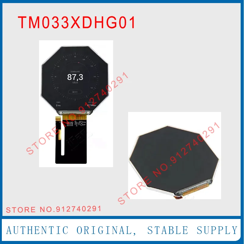 LCD TM033XDHG01 For Tianma Original Brand New 2.4 Inch TFT LCD Circular Display Sunlight Readable Round LCD 320*320