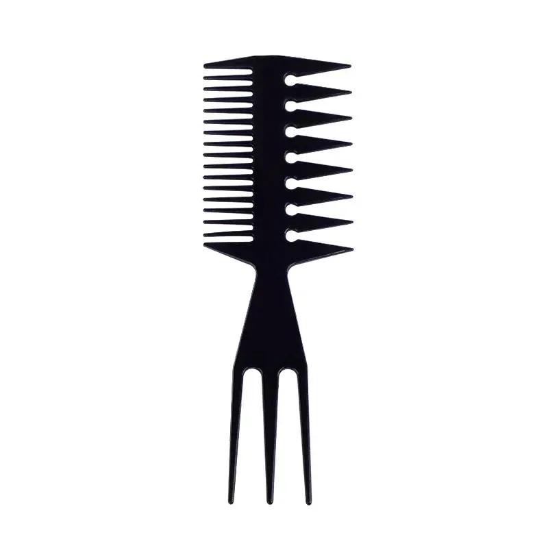 Big Teeth Double Side Tooth Combs Barber Hair Dyeing Cutting Coloring Brush Hair Brush Man Hair Styling Tool