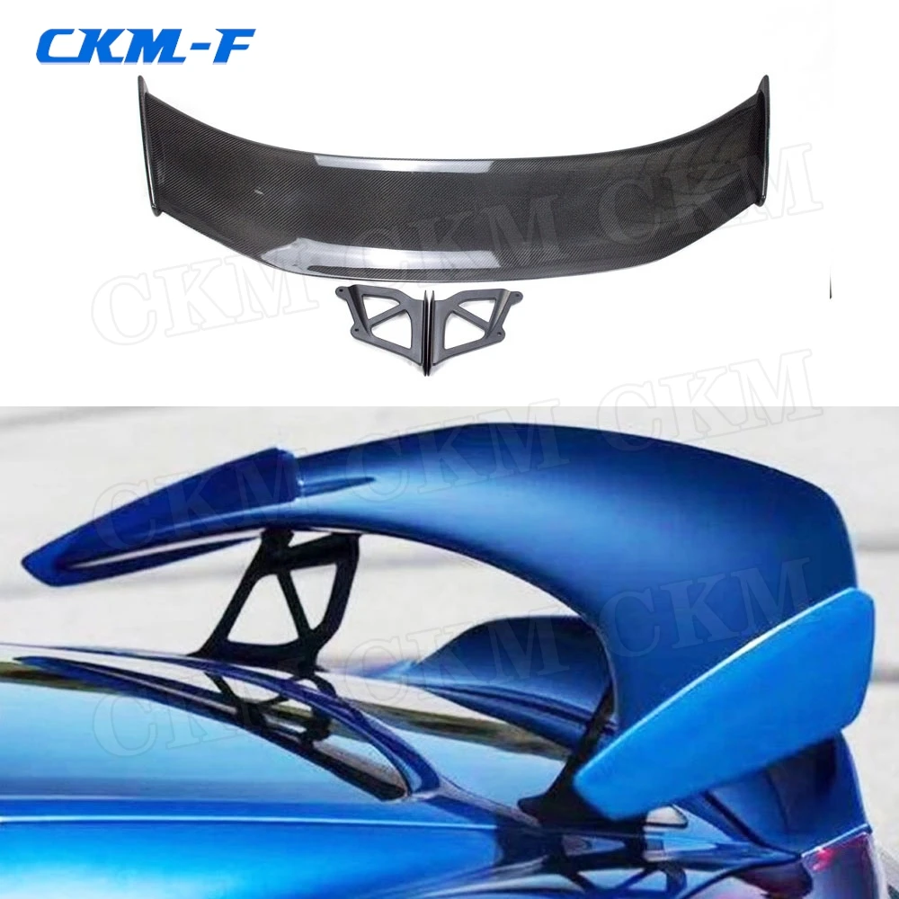 Carbon Fiber/FRP Rear Trunk lip Spoiler wing Case For Porsche Cayman 981 986 987 718 GT4 GT 2016 2017 2018 2019 Auto Car Styling