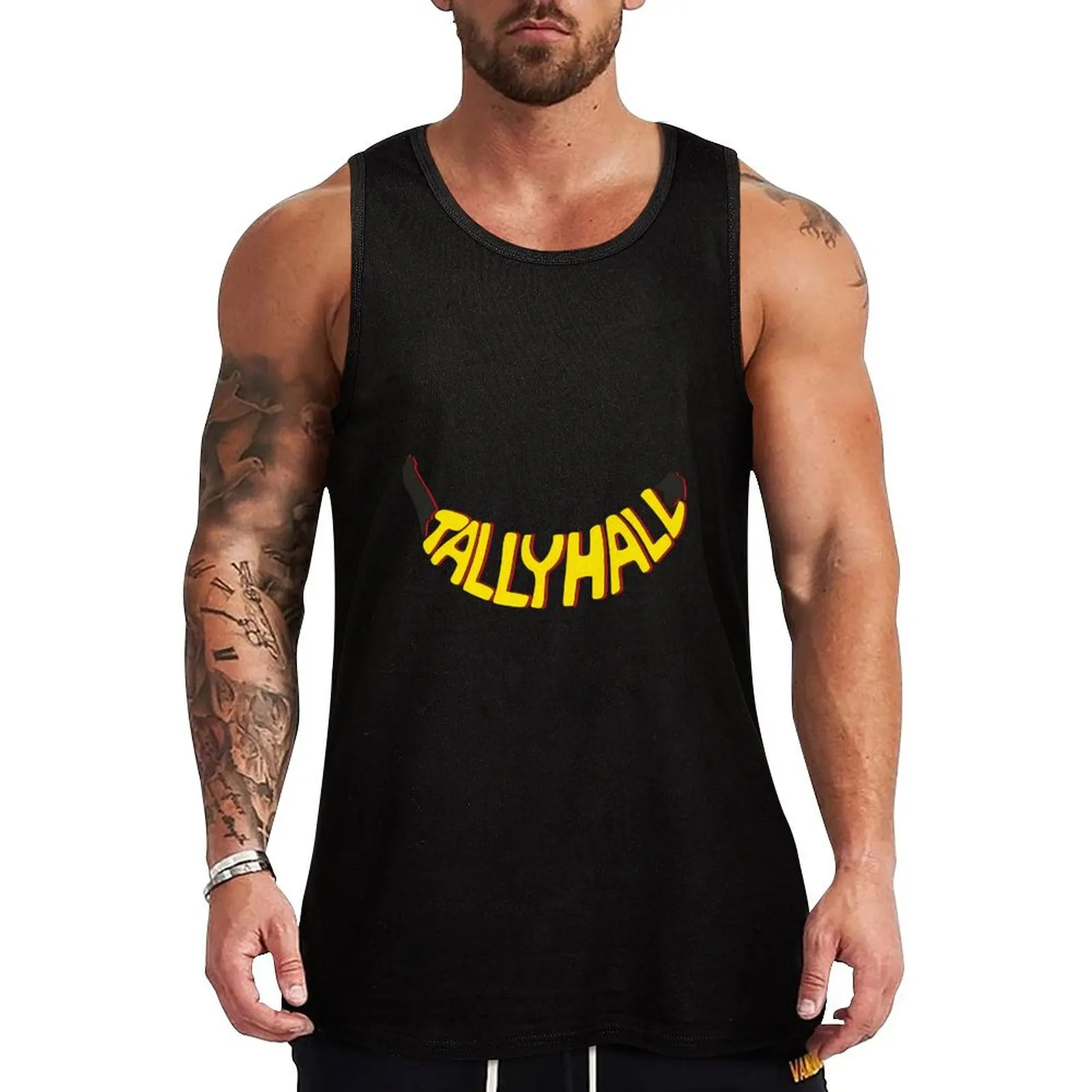 

Tally Hall Banana Tank Top Men gym sportswear sleeveless gym shirts male Sleeveless top