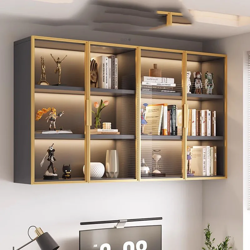 Organizer Designs Bookcases Normal Nordic Aesthetic Hanging Hanging Art Office Bookcases English Wall Librero Trendy Furniture