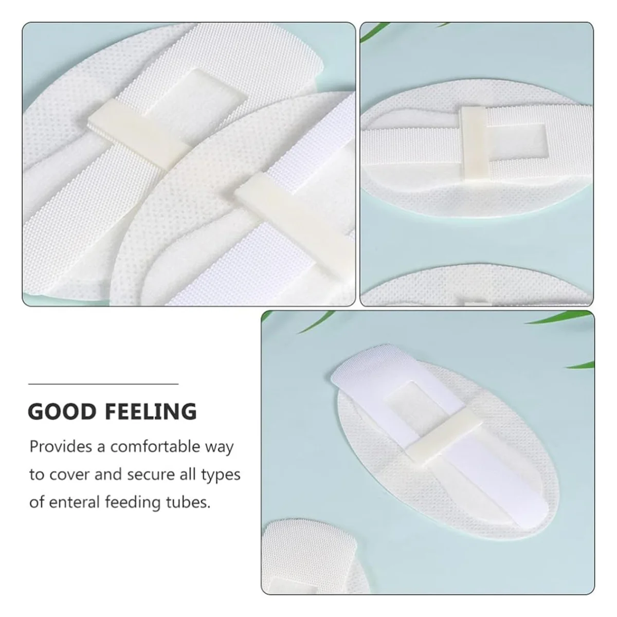 A98T20Pcs Catheter Stabilization Device Legband Holder Sticker Catheter Tube Holder Catheter Legband Holder Sticker