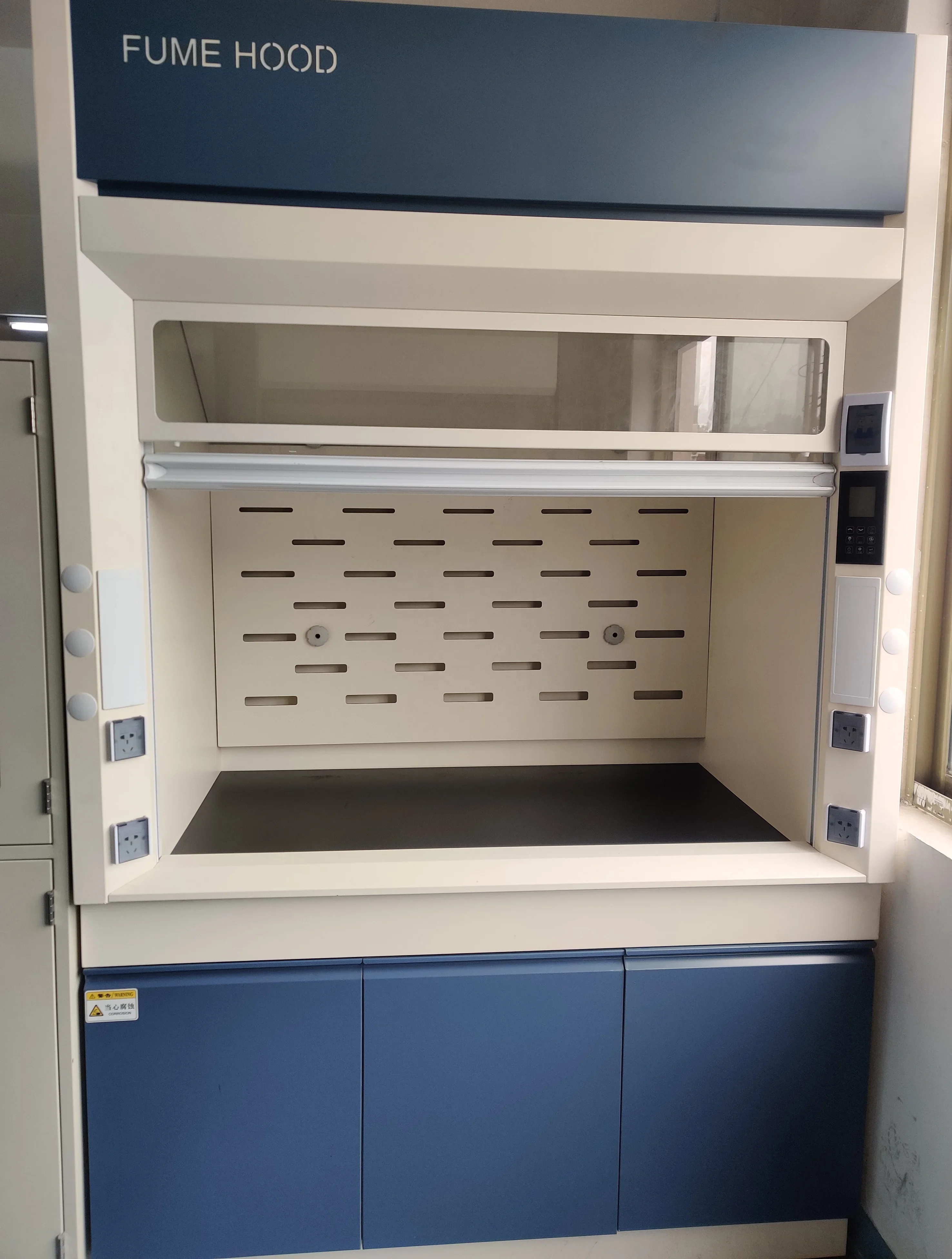 High Quality Lab Furniture Biosafety All Steel Gas Extractor Ductless Safety Cabinet Fume Hood For Chemistry