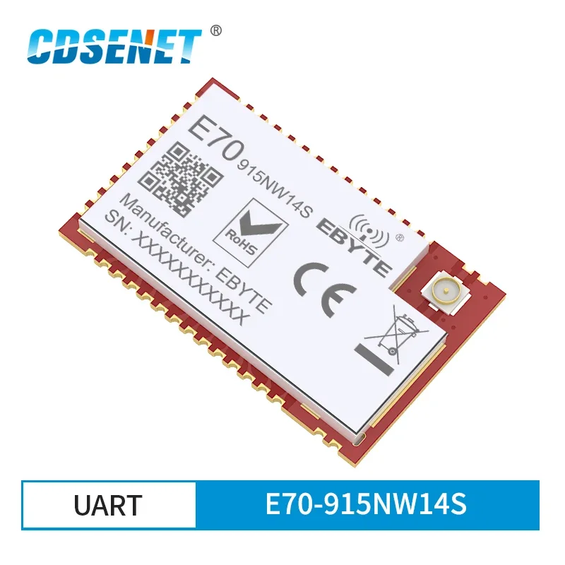 

Star Network Wireless Transceiver Module 915mhz SMD E70-915NW14S IoT 14dBm 915 mhz IPEX Antenna Transmitter and Receiver