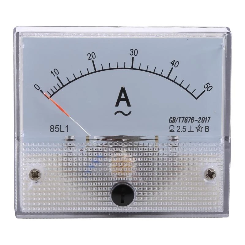 

40JE Professional Analog Current Panel Amp Ammeter Gauge Meter 2.5 Accuracy for Auto Circuit Measurement Tester 9 Types