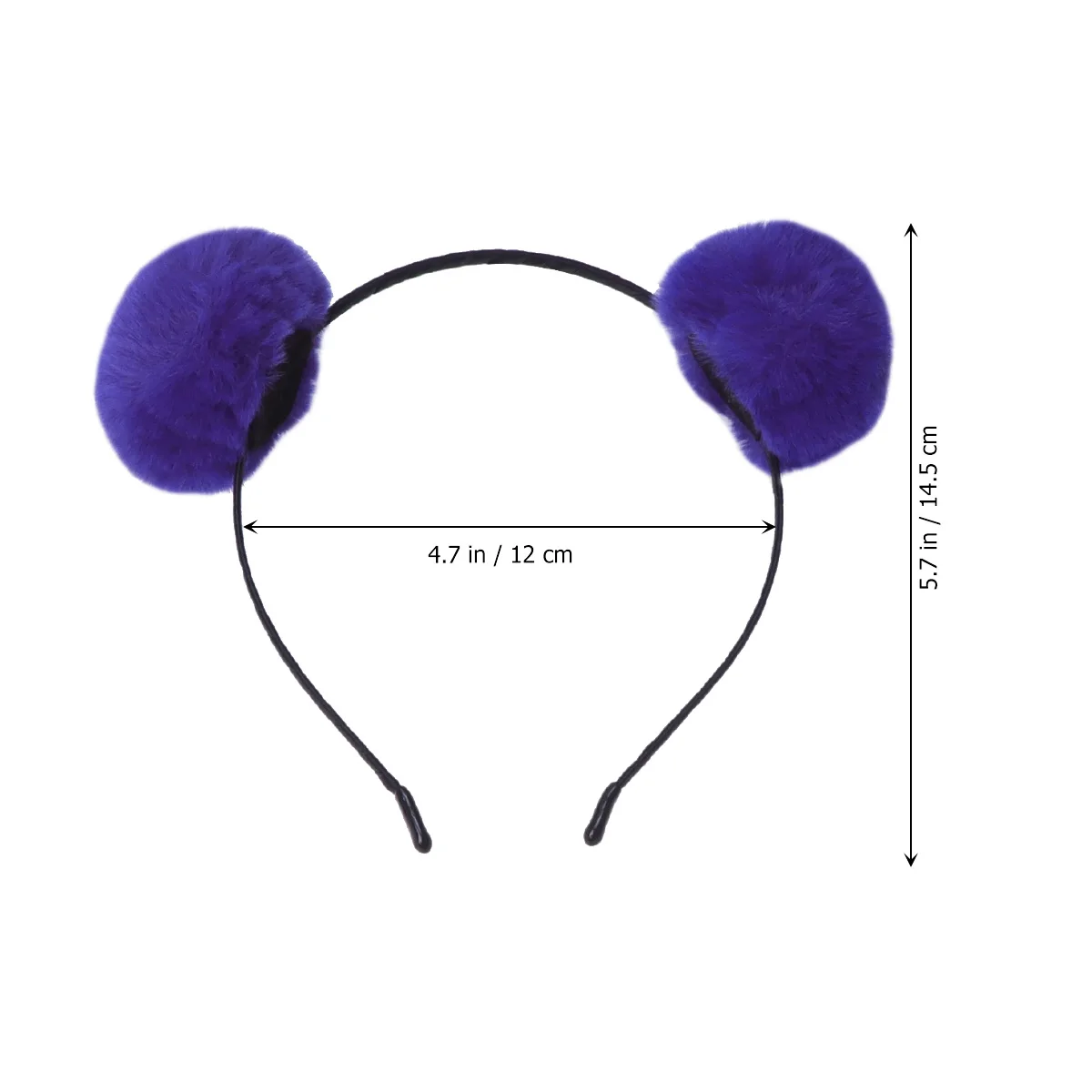 

4Pcs Fashion Hair Hoop Elegant Girls Accessories Durable Kids Headband Scrunchies Long Lasting Use Party Daily Wear