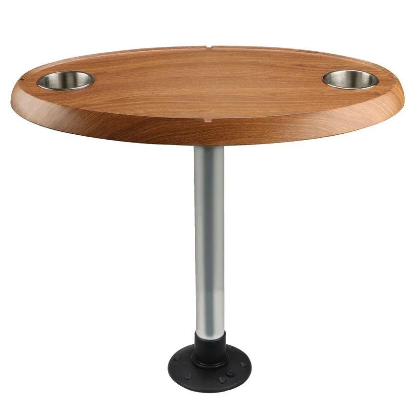 BTB-BD/BTB-BW Marine Hardware Accessories Stainless Yacht Boat Tea Table Round Coffee Table Coffee Table Side Table For Boat