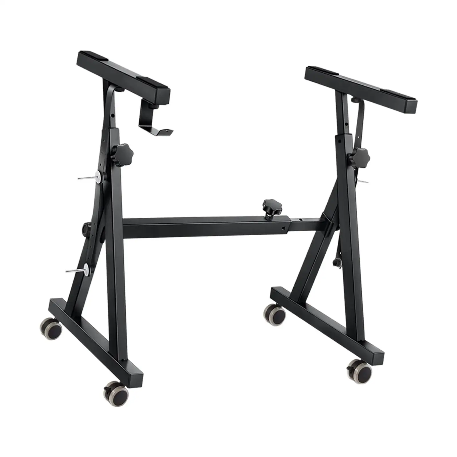 

Piano Keyboard Stand Stability Fits 54-88 Key Electric Piano with Wheels