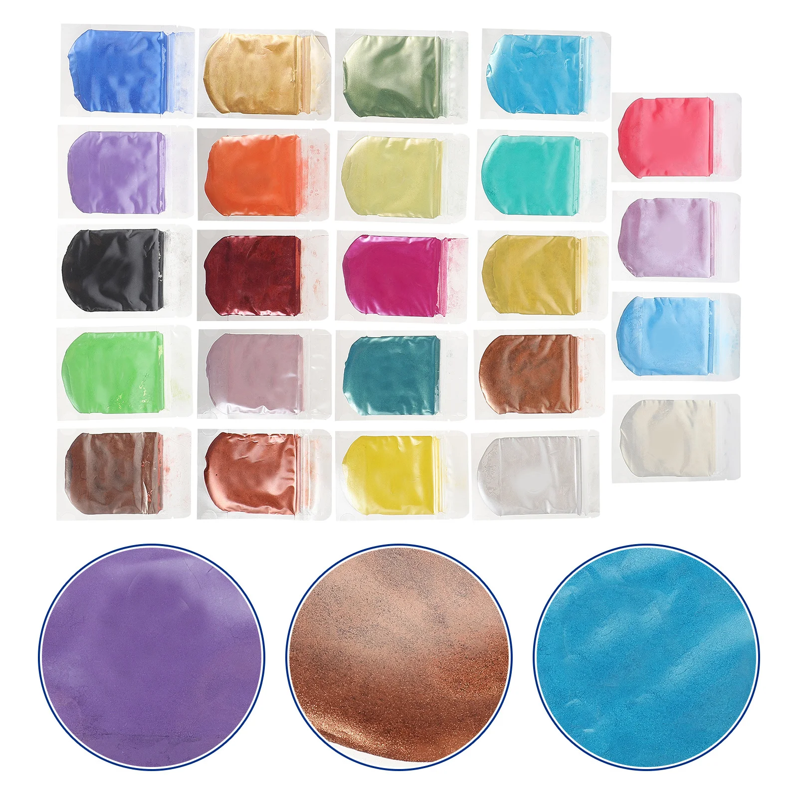 Polvo de Mica para decoración de uñas Diy, suministros para manualidades de resina, pigmento, brillo colorido, polvo, fabricación de jabón