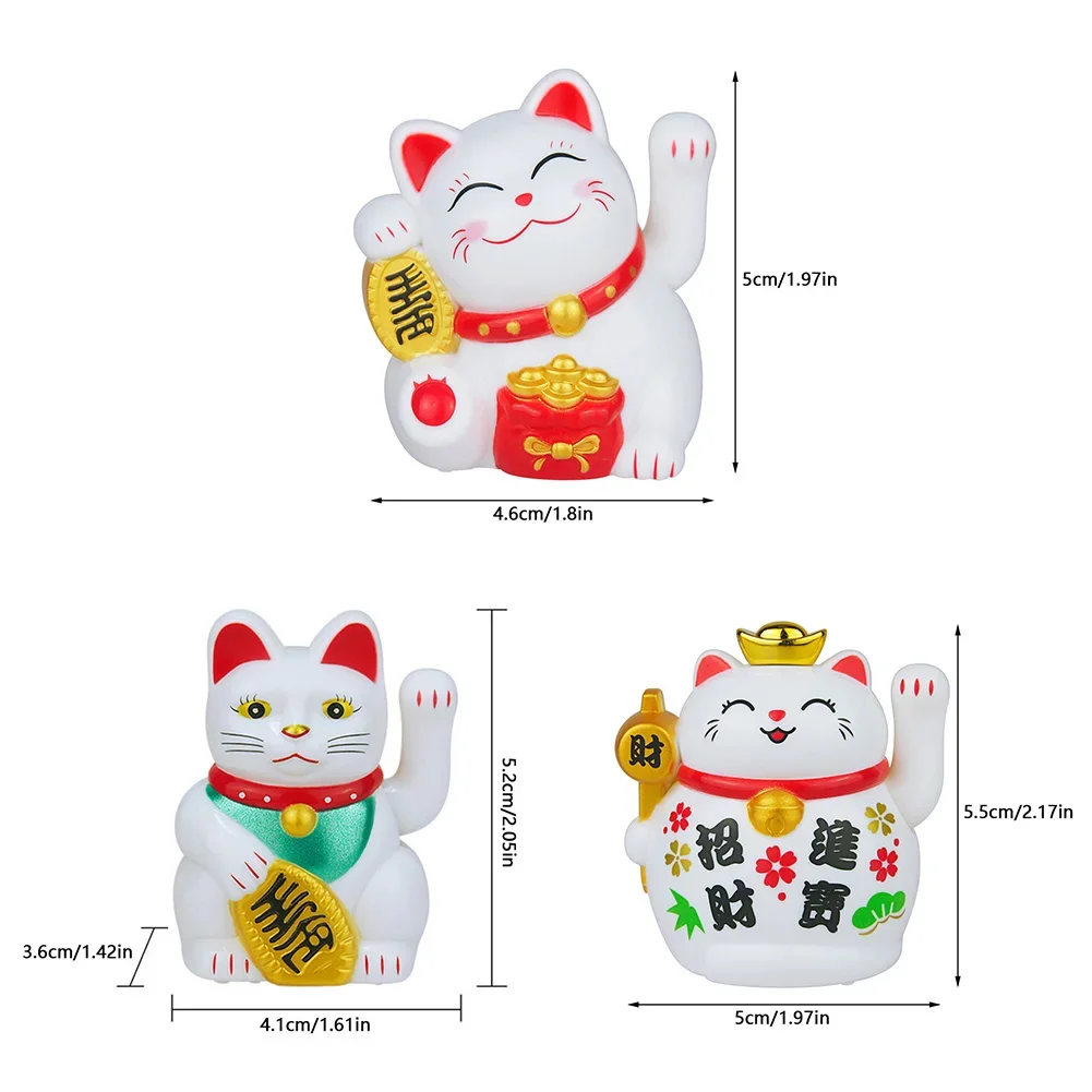 Chat porte-bonheur solaire 62Maneki Neko, chat porte-bonheur chinois accueillant, agitant la main, faisant signe de fortune, figurAuckland pour la décoration intérieure 15 Chat porte-bonheur solaire 62Maneki Neko, chat porte-bonheur chinois accueillant, agitant la main, faisant signe de fortune, figurAuckland pour la décoration intérieure 15