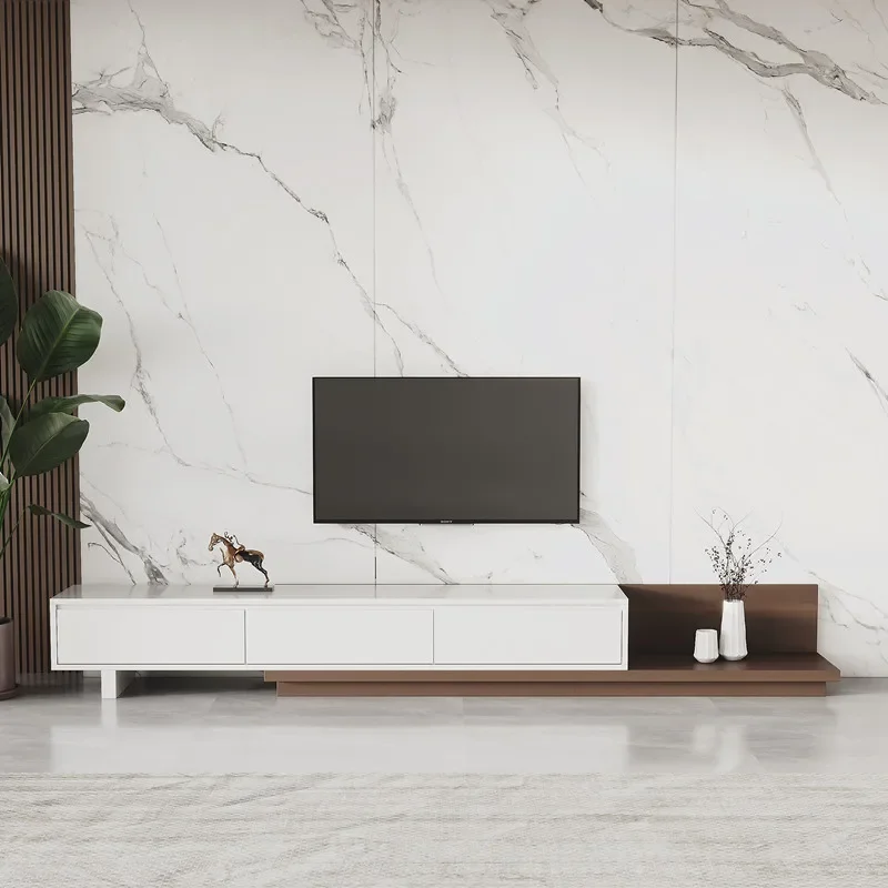 

Media Console Furniture Replica Design Tv Salon Unit Cabinet Modern Brown Black mueble para tv Farmhouse Salon mueble para tv