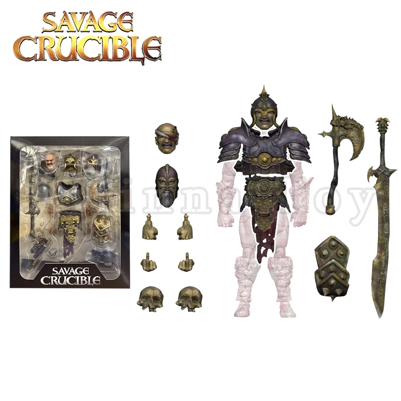 Harbinger Studios 1/12 7inch Action Figure Savage Crucible Wave 2