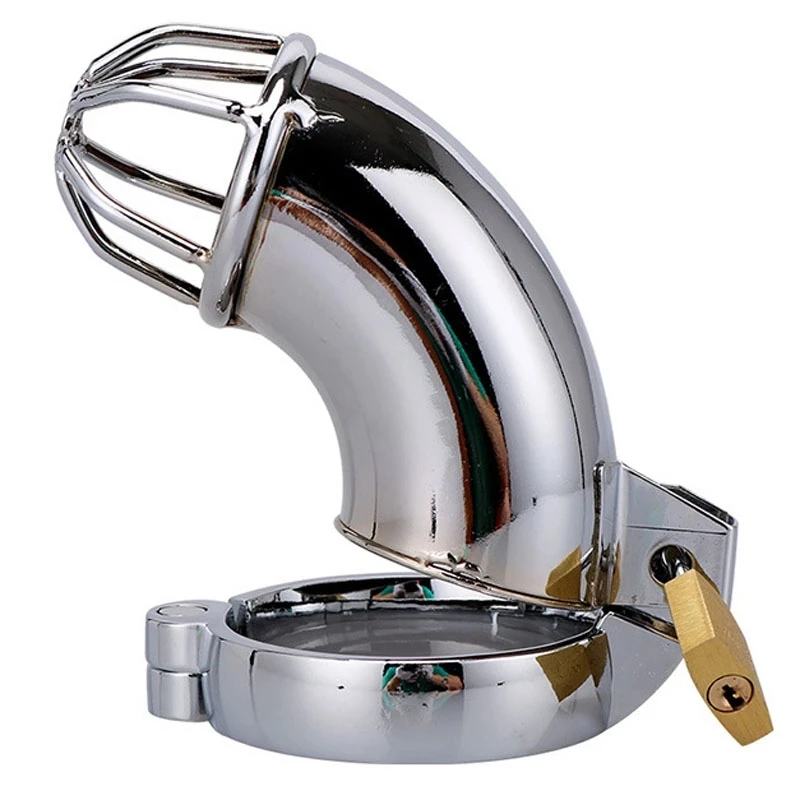 Metal Cock Sleeve Chastity Cage Penis Lock Bdsm Bondage Sex Toys For Men Cbt Adult Cock Cage Male Chastity Device CB6000 view 6