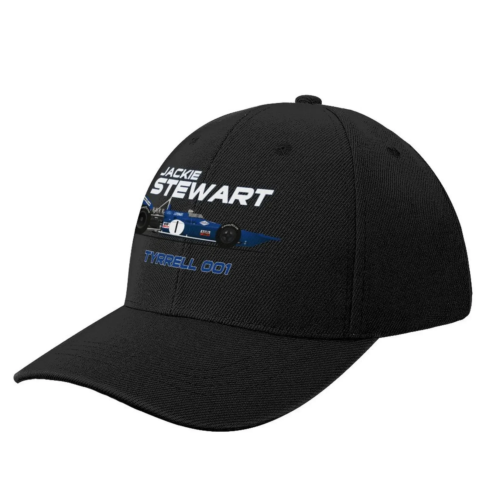 

Jackie Stewart - Tyrrell 001 Baseball Cap Golf Cap men's big size hat New In The Hat tea Hat Man Women's