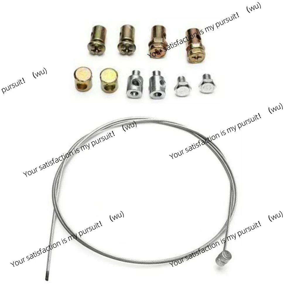 Universal Throttle Clutch Cable Repair Kit is suitable for lawn mower rotary tiller, throttle brake clutch cable