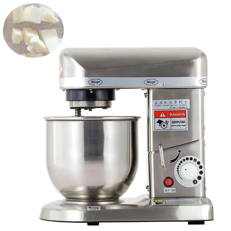 IRISLEE التجارية متعددة الوظائف العجين خلاط المنزلية الكهربائية خلاط طعام البيض كريم سلطة الخافق كعكة خلاط