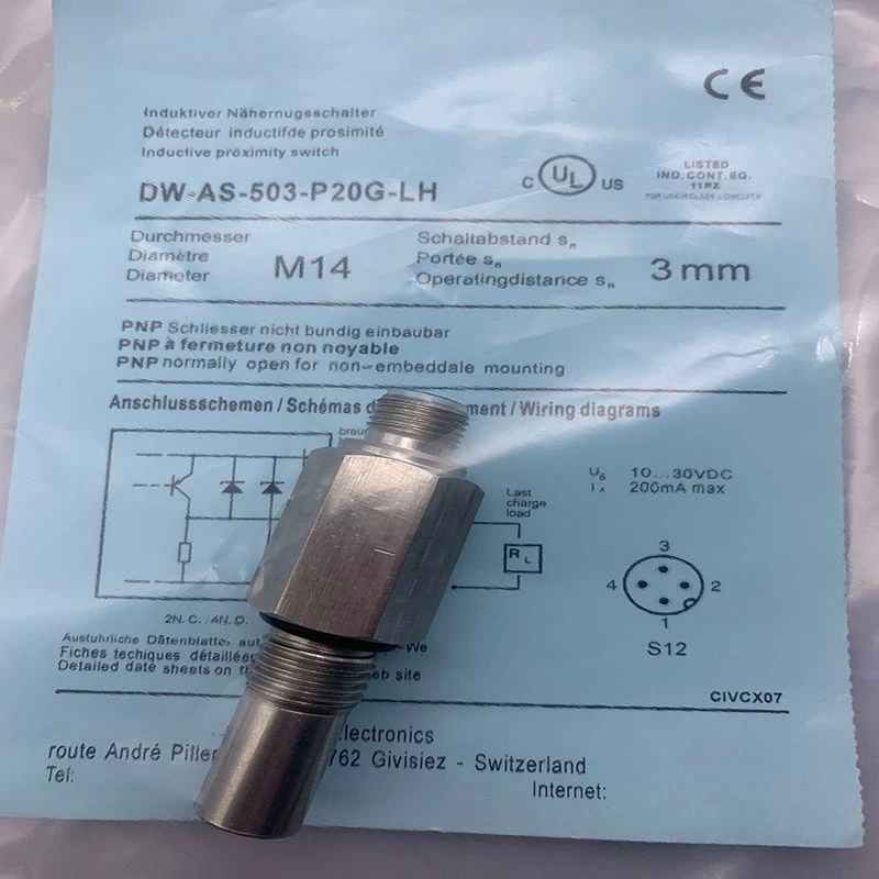 

Новый датчик приближения в наличии DW-AS-503-P20 DW-AS-501-P20. Надежный поставщик, гарантия один год.